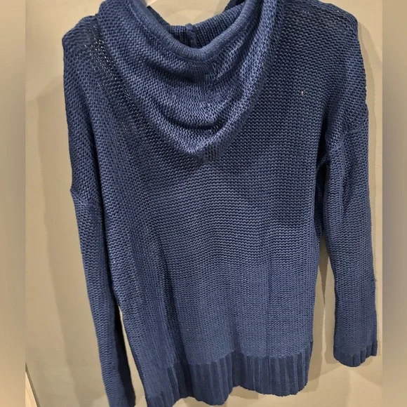 RDI Women's Blue Knit Hoodie M - Picture 4 of 4